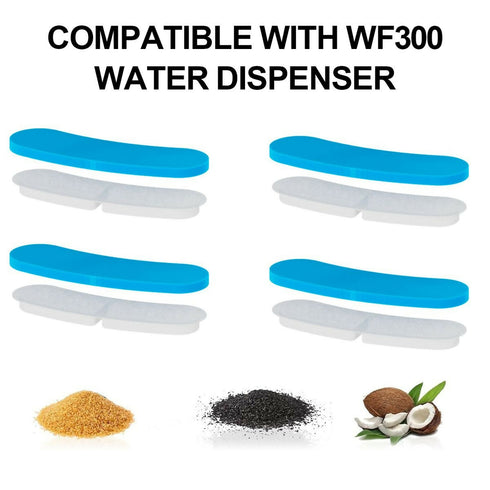 Pet Water Fountain Filter Replacement - Set of 4