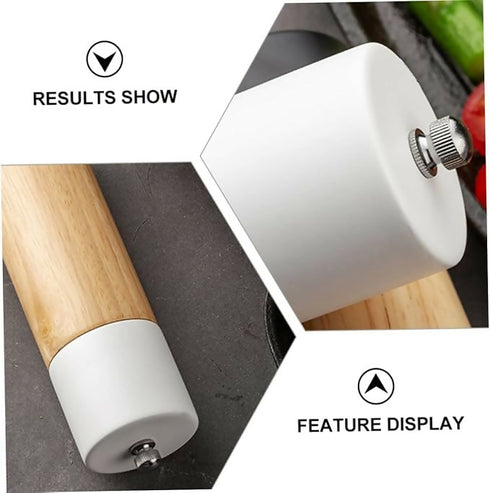 Premium Quality Wooden Salt and Pepper Grinder