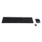 Ultra-thin Wireless Keyboard And Mouse Combo Set - Black