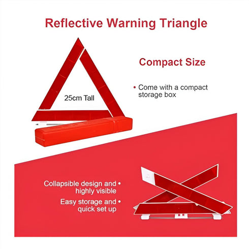 Portable Car Emergency Roadside Tool Kit