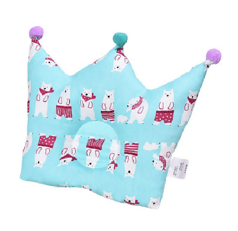 Newborn Baby Crown Shape Pillow.