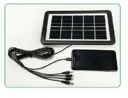 Outdoor Solar Panel LED Light Source Charging Mobile Phone Solar Photovoltaic Power Generation