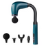 Deep Tissue Handheld Four Head Neck Back Vibration Massage Gun Curved Back Massage Gun Home Use Deep Tissue Back Massage Gun