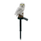 Outdoor Waterproof Solar Lawn Light Garden Owl Decoration Led Lamp - White