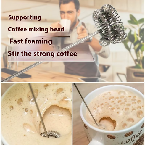USB milk frother