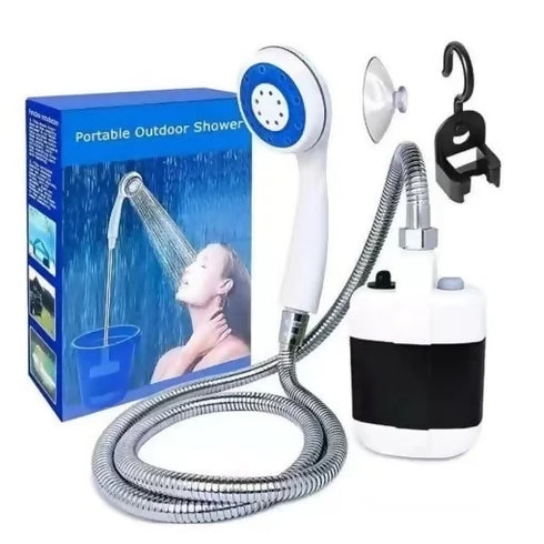 Portable Outdoor USB Rechargeable Emergency Shower for Camping Hiking