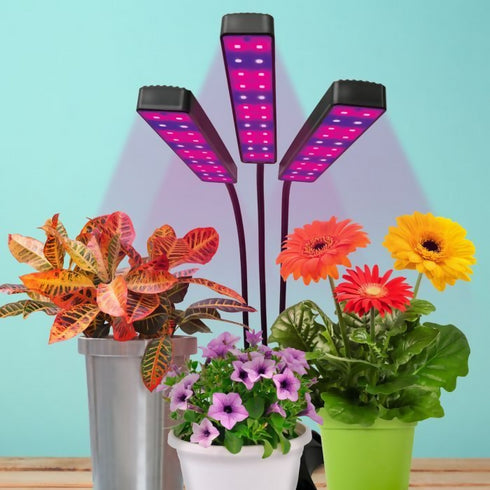 Bionic Grow LED Flexible Growing Light With 3 Adjustable Heads