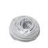 Curtain Wire Set, White, with Rods, Hooks - 3Meter