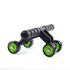 PVC Muscle Training Home Core Equipment Round Custom Gym Fitness Foldable Four Abdominal Ab Roller Wheel