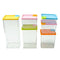 Set of 6 Stackable & Space Savvy Food Storage Containers