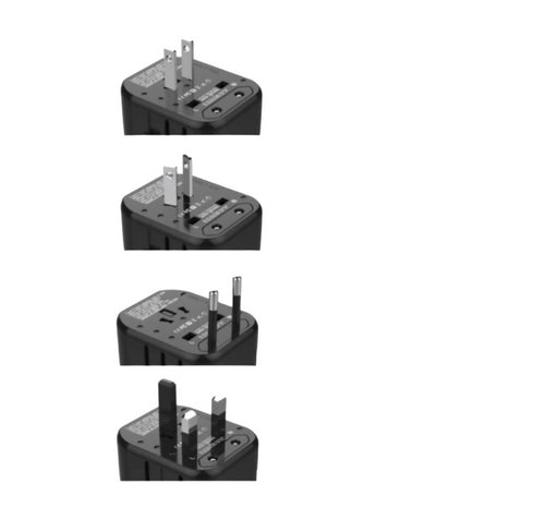 MX-HC120 4 in 1 Global Travel Adapter