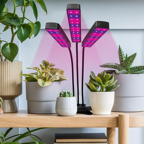 Bionic Grow LED Flexible Growing Light With 3 Adjustable Heads
