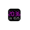 Digital Clock,LED Large Display Wall Alarm Clock