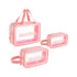 Clear Travel Bag with 3 PCS