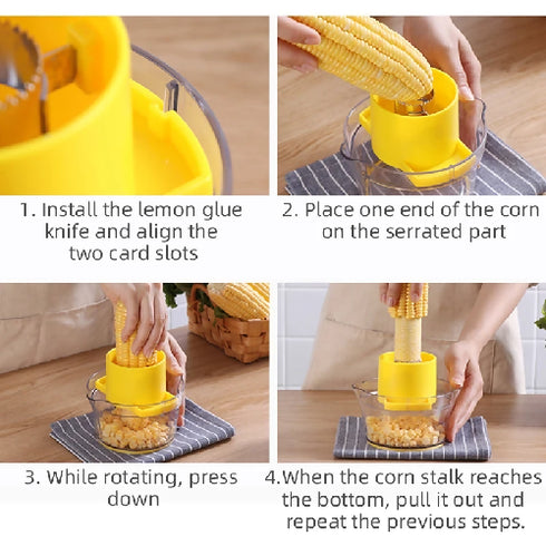 2-in-1 Corn Grater Multi-functional Corn Sheller