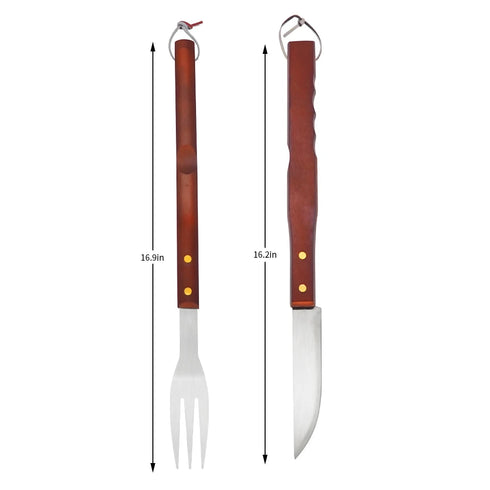 2PC BBQ Braai Utensils