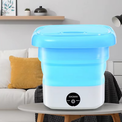 2 kg Mini Foldable Washing Machine - 3 colors