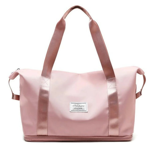 Travel Duffel Sports Gym Bag - Pink