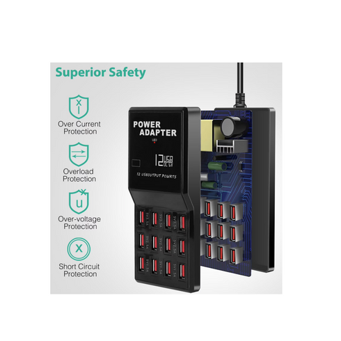 12USB Fast Charger