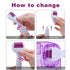 4 in 1 Derma Roller Kit for Face and Body - 0.5mm, 1.0mm and 1.5mm