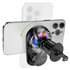 HW36 electric rotating magnetic wireless fast charging car holder(air outlet)