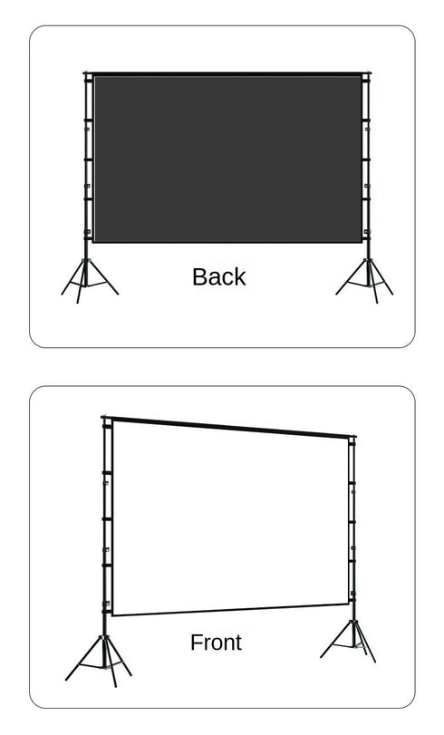 Fudoo 100 inch projector screen
