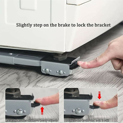 Refrigerator Base Stand Roller Bracket Stand