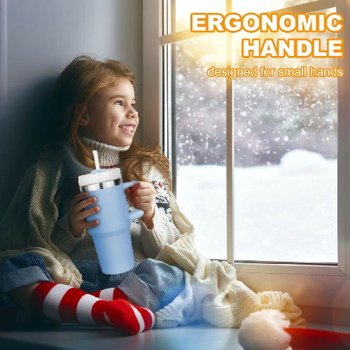 14oz Mini Stainless Steel Tumbler, Insulated Coffee Cup