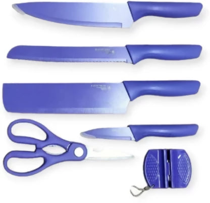 6 Piece Stainless Steel Multipurpose Knives