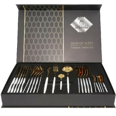 24 Piece Fork and Spoons Set