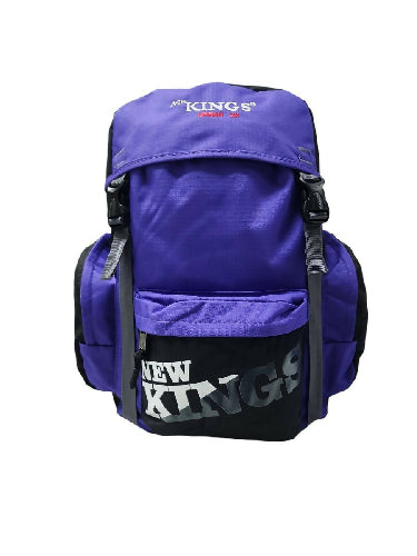 New Kings School Backpack - purple/black