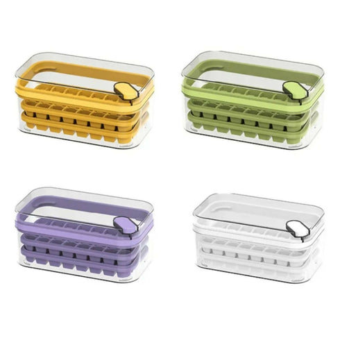 Ice Cube Tray With Quick Release Press The Ice Grid