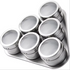 Magnetic spice rack