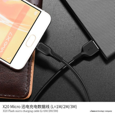 Flash micro charging cable