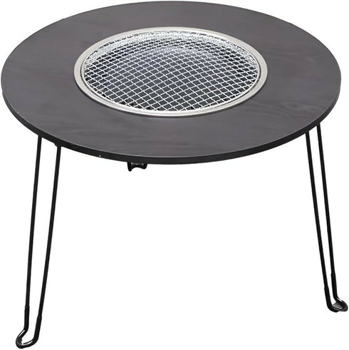Multifunctional Outdoor BBQ Table with BBQ Grill
