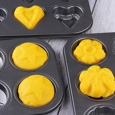 W-504 6-Hole Heart Shaped Mold
