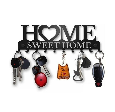 Wall Mounted Adhesive Hanger Organizer Hat Towel Rack Key Hanger