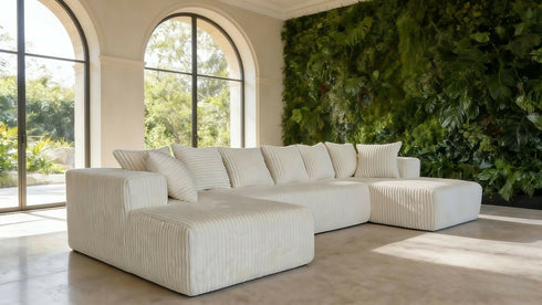 Modern Minimalist Light Luxury Full-Compressed Memory Foam Sofa