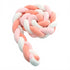 Braided Knit Plush Pillow round Cushion Soft Knot Throw Decor for Couch Sofa Bed Laundry Bag.
