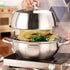 stainless steel steamer pot