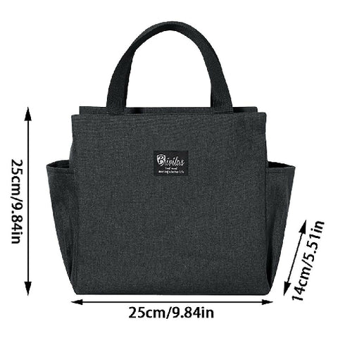 Multifunctional Thermal Bag for Mother, Bento Bag, Portable Lunch Box, Double Pocket