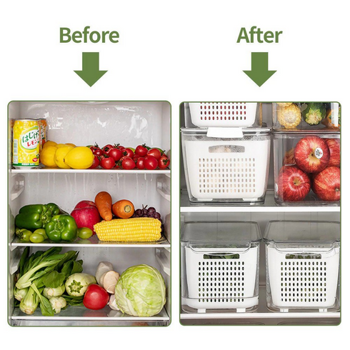 Refrigerator Drain Basket (Small) - White