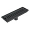 Black Linear Rectangular Floor Drain : 400x100mm