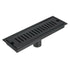 Black Linear Rectangular Floor Drain : 400x100mm