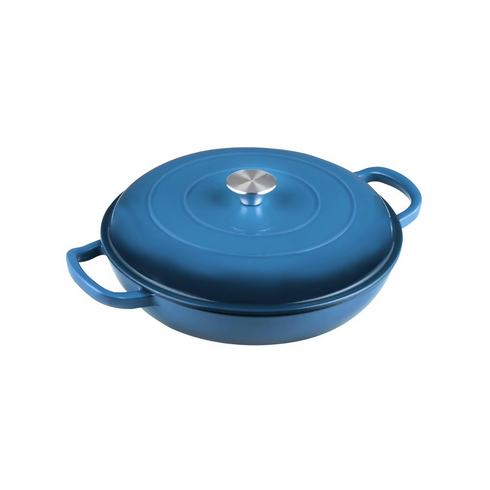 30CM Cast Iron Shallow Casserole Bule