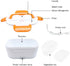 Electric Lunch Box Food Heater-Orange
