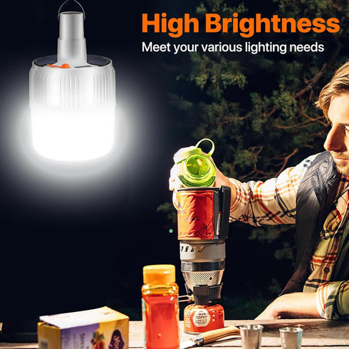 Portable Solar LED Camping Lamp