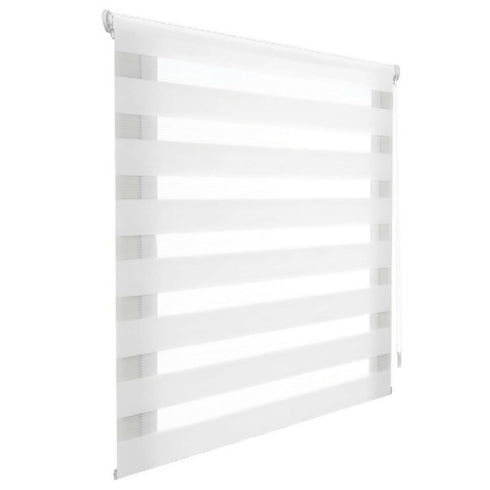 White Cotton Window Blinds-100x200cm