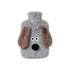 Hot Water Bag with Plush Cover 1L Leakproof Heat Pack for Pain Relief