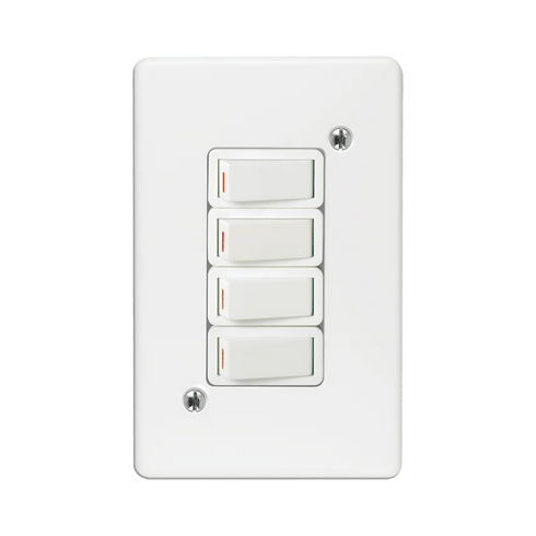 Classic 4 Lever Light Switch